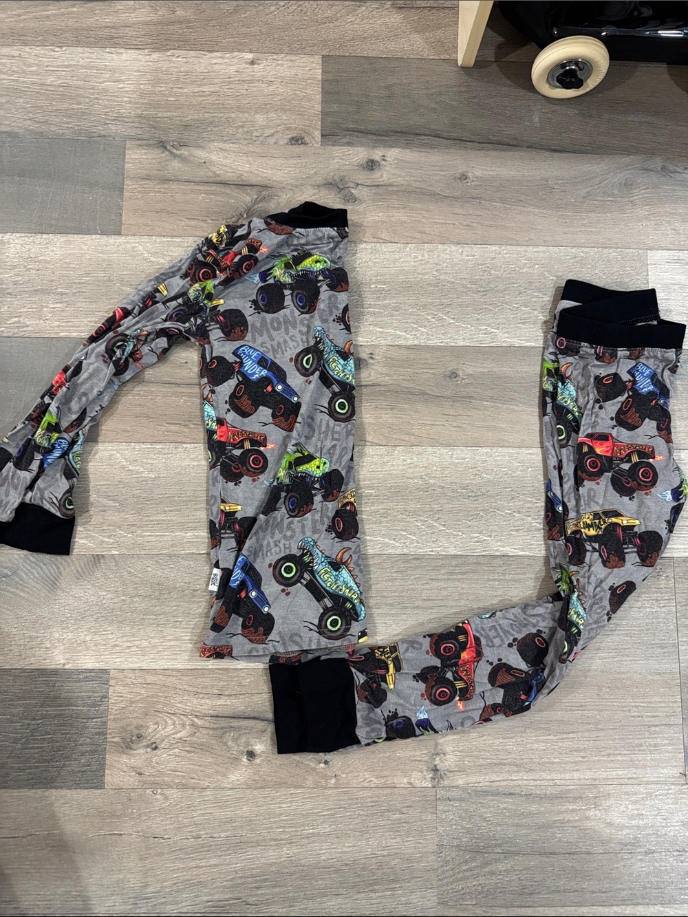 Fletch Monster Truck Kids Pajama Set